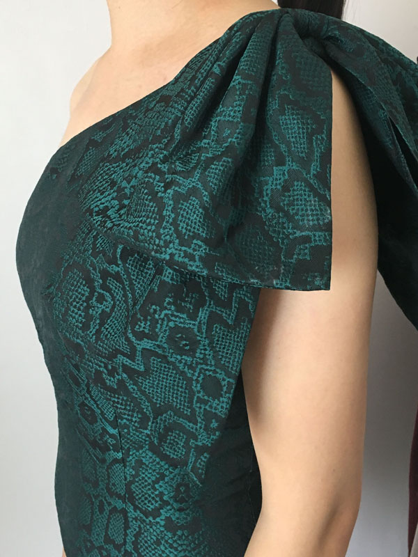delicate fabric dress